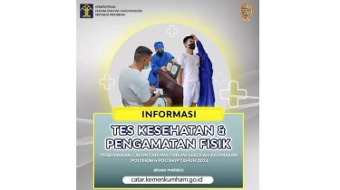 3 Dokumen Wajib Dibawa saat Tes Kesehatan Fisik Sekolah Kedinasan Kemenkumham 2024