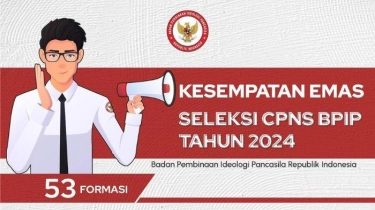 BPIP Buka 53 Formasi CPNS 2024 untuk Lulusan D3 dan S1, Gaji hingga Rp9,8 Juta