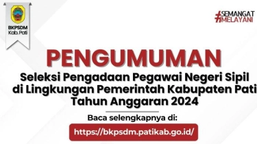 Syarat Daftar CPNS Pemkab Pati 2024, Buka 71 Formasi, Lulusan D3 Bisa Daftar