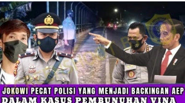 Cek Fakta: Didampingi Kapolri, Jokowi Akhirnya Pecat Polisi Yang Lindungi Aep di Kasus Pembunuhan Vina