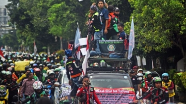 Ribuan Ojol se-Jabodetabek Siap Geruduk Istana Negara Hari Ini, Apa Tuntutan Mereka?