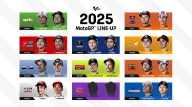 Daftar Pembalap MotoGP 2025 Terbaru: Honda Boyong Partner Mario Aji, Tersisa Pramac Yamaha