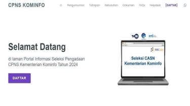 Gaji CPNS Kominfo 2024, Terendah Rp 4,5 Juta, Tertinggi Rp 7,2 Juta