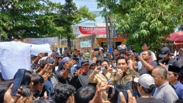 Temui Pengunjuk Rasa, Lucky Hakim Siap Jalani Tes Narkoba