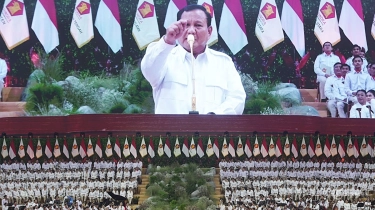 Prabowo: Kalau Pak Jokowi Dicubit yang Rasakan Seluruh Kader Gerindra