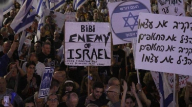 Demo Netanyahu, Serikat Buruh Terbesar Israel hingga Eks PM Yair Lapid Turun ke Jalan