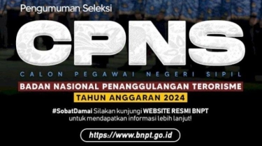 Gaji CPNS BNPT 2024 hingga Rp 8 Juta, Ada 194 Formasi, Intip Kualifikasi Pendidikan yang Dibutuhkan