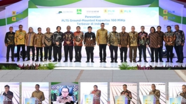 PT AHP Resmikan Proyek PLTS Ground-Mounted Berkapasitas 100 MWp Terbesar di Indonesia