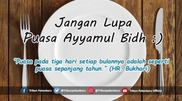 Jadwal Puasa Ayyamul Bidh Bulan September 2024, Simak Bacaan Niat dalam Tulisan Arab dan Latin