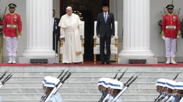 Pidato Paus Fransiskus di Istana Merdeka, Singgung UUD 1945 hingga Janji Keterlibatan Gereja Katolik