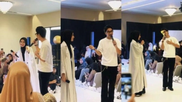 Salah Tingkah Dekat dengan Abidzar Al Ghifari, Sintya Marisca Merasa Seperti Anak SD