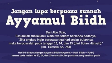 Puasa Ayyamul Bidh September 2024: Jadwal, Bacaan Niat dan Keutamaan Menjalankannya