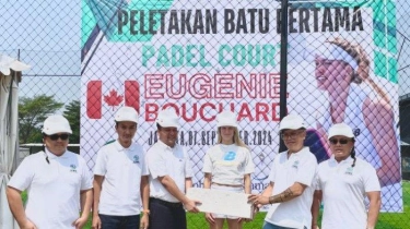 Bangun Lapangan Padel Berkelas Internasional, RCM Gandeng Petenis Kanada Eugenie Bouchard