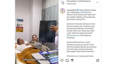 Kondisi Terkini Indra Brasco Pasca Alami Cedera Saat Syuting Adegan Fighting Diungkap Mona Ratuliu