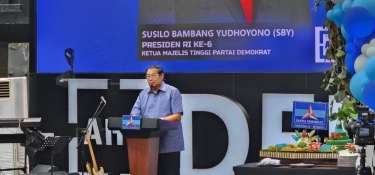 Berpidato di DPP Partai Demokrat, SBY Minta Kader Sukseskan Transisi Pemerintahan Jokowi ke Prabowo