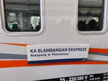 Perjalanan Pasarsenen - Ketapang Jadi Rute Terpanjang Kereta Jarak Jauh, Peminatnya Naik Drastis