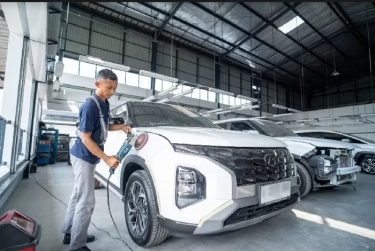 Perkuat Kepuasan Konsumen, Hyundai Hadirkan Fasilitas Body and Paint di Bekasi