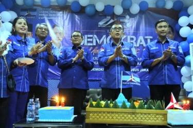 Rayakan HUT ke-23 Partai Demokrat, Ketua DPD PD Jakarta Harapkan Mampu Tingkatkan Soliditas Kader