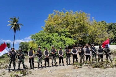 Satgas Pamtas Tingkatkan Patroli Perbatasan Jelang Kunjungan Paus Fransiskus ke Timor Leste, Cegah Penyelundupan  