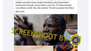 CEK FAKTA: Mpox Sudah Menginfeksi 5 Persen Penduduk Papua Nugini