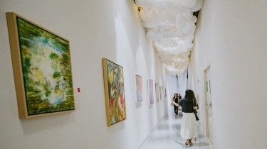Inspiratif! Siswa di Bawah Naungan Asmaraloka Chapters Bikin Pameran Seni Untuk Galang Dana
