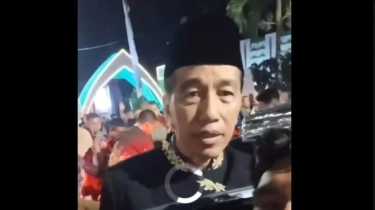 Viral! Awalnya Girang Bisa Selfie dengan Jokowi, Mahasiswa Ini Auto Meringis Dipukul Paspampres