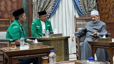 Bertemu Grand Syekh Al-Azhar, GP Ansor Bahas Pendirian Pusat Studi Abu Hasan Al-Asy'ari