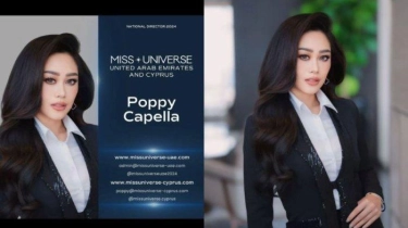 MUO Akui Dedikasinya, Poppy Capella Ditunjuk sebagai Direktur Nasional Miss Universe UEA dan Siprus