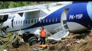 Istri Pj Gubernur Papua Syok, Pilot dan Co-pilot Trigana ATR 42-500 Cedera Serius di Pinggang