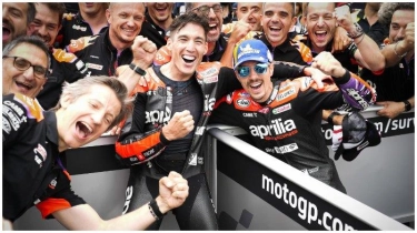 Sesumbar Bos Aprilia, Pede Bisa Ngekor Ducati dan Salip KTM di Akhir Musim MotoGP 2024