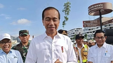 Jawaban Santai Jokowi Saat Tanggapi Dugaan Gratifikasi Jet Kaesang Pangarep