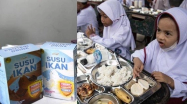 Susu Ikan Pada Program Makan Sehat Gratis Ternyata Bukan Susu, Tak Sesuai Standar Internasional