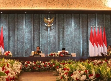 Jelang Purnatugas, Presiden Jokowi Minta Maaf kepada Seluruh Anggota Kabinet Indonesia Maju pada Sidang Paripurna di IKN