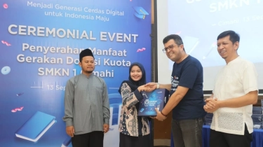 XL Axiata Hibahkan 3 Juta MB Kuota untuk Puluhan Sekolah