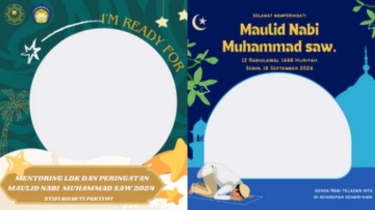 30 Link Twibbon Maulid Nabi Muhammad SAW 2024, Simak Cara Mudah Buat dan Bagikan ke Medsos