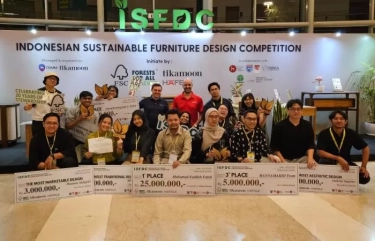 ISFDC 2024 Berakhir Meriah, 10 Desainer Berbakat Raih Penghargaan Indonesian Sustainable Furniture Design Competition