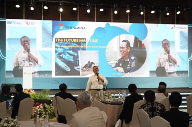 PMSol Bahas Masa Depan Industri Maritim dengan Direktur Lalu Lintas dan Angkutan Laut Kementerian Perhubungan RI di Marine Solutions Summit 2024