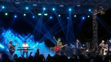 Suara Merdu Kunto Aji Iringi Musik Harmoni Alam di Lawu Jazz Festival