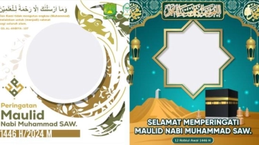 50 Link Twibbon Maulid Nabi Muhammad 1446 H/2024, Simak Juga Cara Mudah Unggah ke Sosial Media