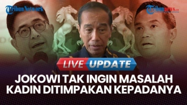 VIDEO Jokowi Tak Ingin Kisruh Kadin Ditimpakan Kepadanya: Terbuka Jika Ingin Bertemu