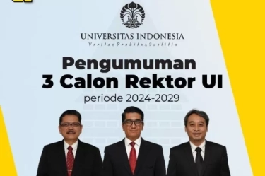 UI Tetapkan Tiga Calon Rektor Periode 2024-2029, Diadu Debat Publik pada Senin Depan