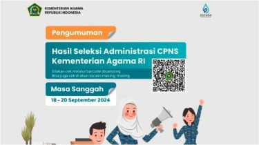 319.255 Pelamar Lolos Seleksi Administrasi CPNS Kemenag 2024, Cek Daftarnya di Sini