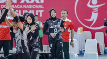 Cerita Megawati Perkuat Tim Voli Putri Jatim di Semifinal PON 2024, Red Sparks Sempat Alot Beri Izin