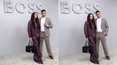 Vibes Victoria dan David Beckham! Potret Al Ghazali dan Alyssa Daguise di Fashion Show Boss di Milan Curi Perhatian