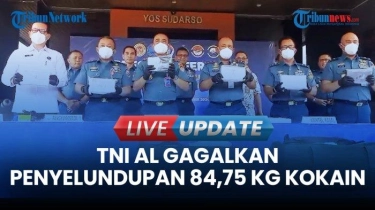 VIDEO Kala Koarmada RI TNI AL Gagalkan Penyelundupan 84,75 Kg Kokain dan 1.065 Gram Sabu