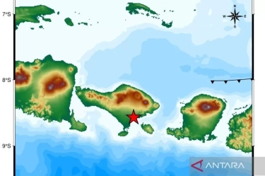 Bali Diguncang Gempa Magnitudo 4.8 Pagi Ini, Pusat Gempa di Kabupaten Gianyar