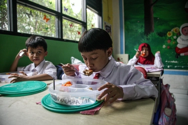 Program Makan Bergizi Gratis Prabowo-Gibran Didukung Sistem Karya Anak Bangsa