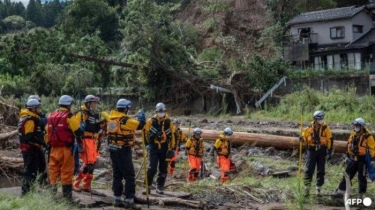 Banjir dan Longsor Melanda Jepang, 6 Orang Tewas, 10 Hilang