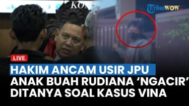 LIVE JPU Kasus Vina Ngamuk, Anak Buah Rudiana 'Ngacir' Ditanya soal Kasus Vina