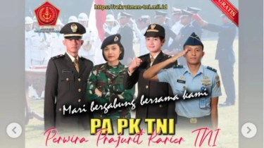 Rekrutmen Pa PK TNI TA 2024 Dibuka, Ini Syarat, Cara Daftar, dan Tempat Pendaftaran Perwira Karier